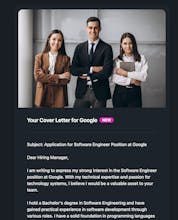 Cover Letter Generator gallery image