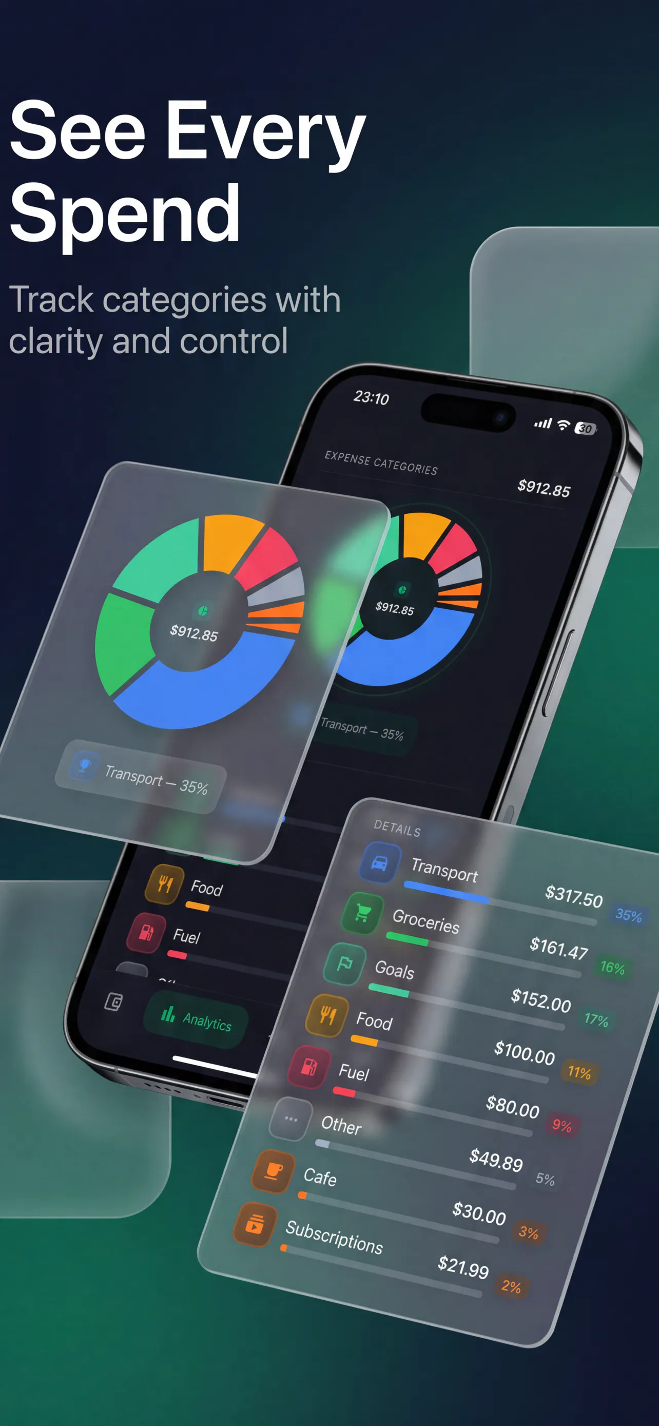 Finance App: AI Tracker gallery image