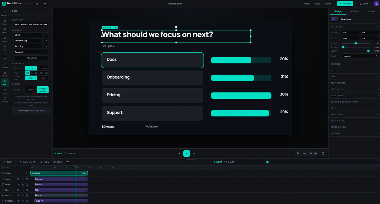DeckSlide screenshot 2