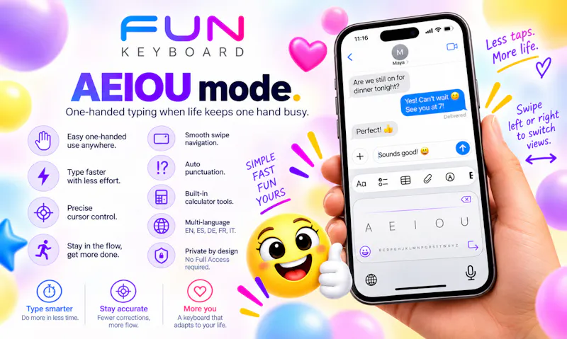 FUN Keyboard screenshot 2