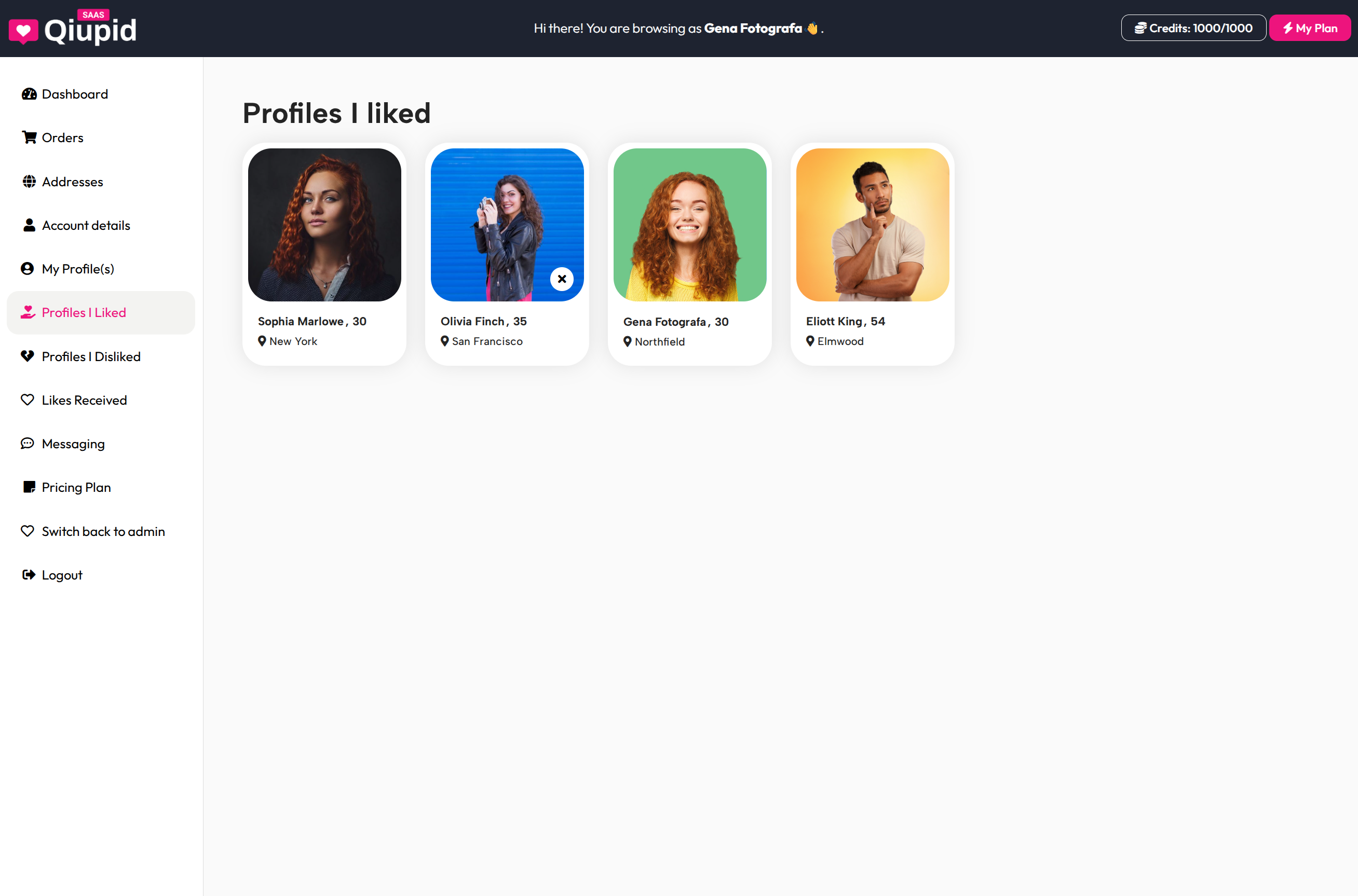 Qiupid 데이트 SaaS - WordPress의 첫 데이트 SaaS 미디어 27