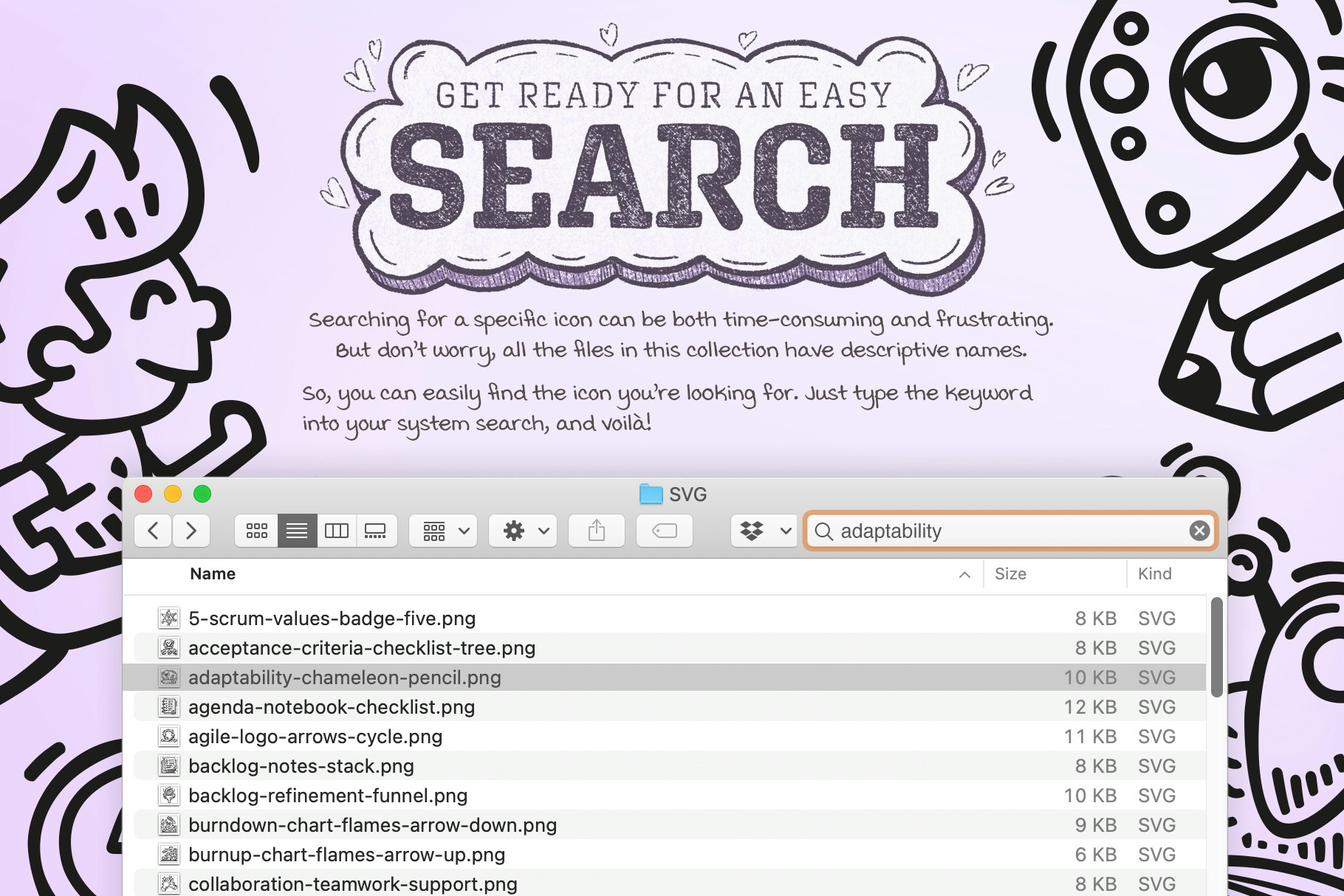 Scrum & Agile Icons gallery image