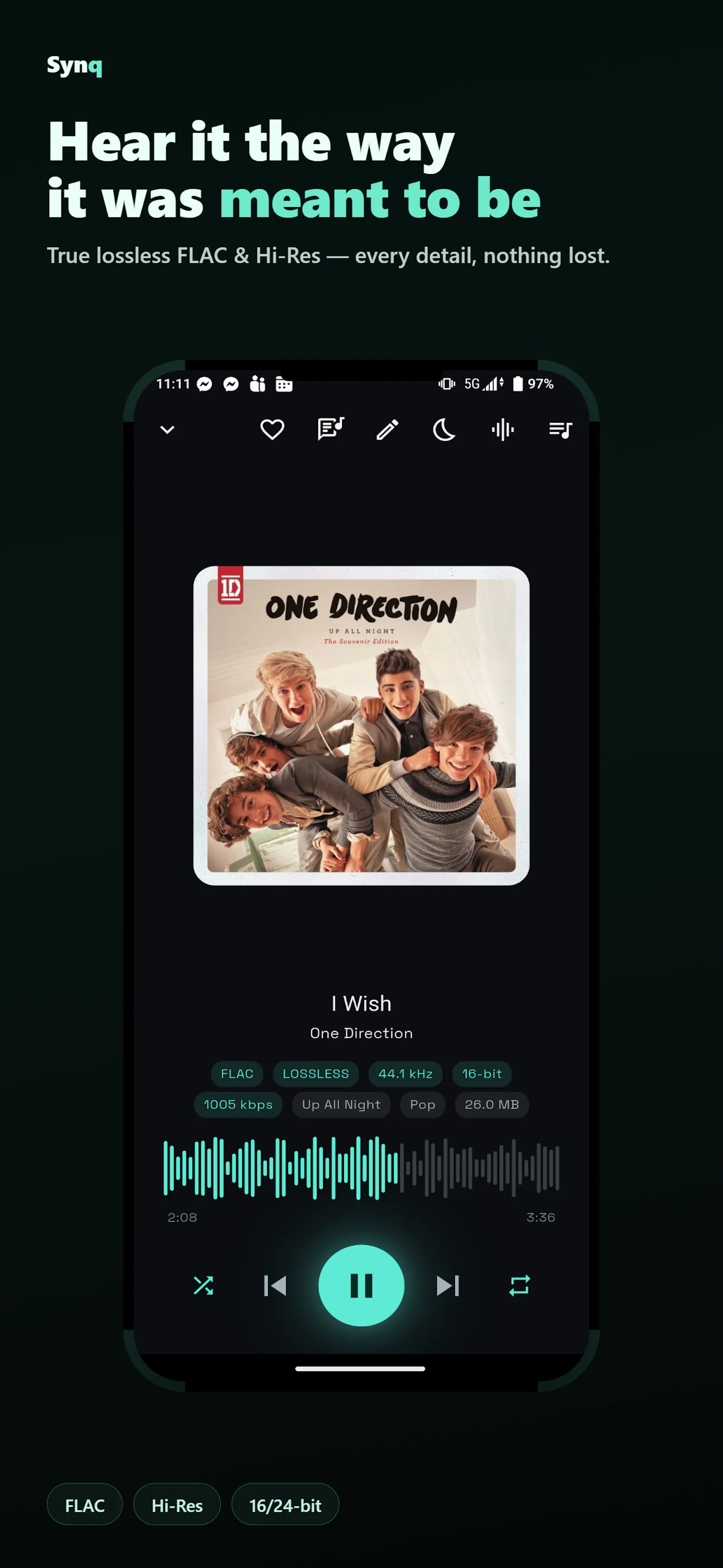 Synq - Hires Offline Music screenshot 5