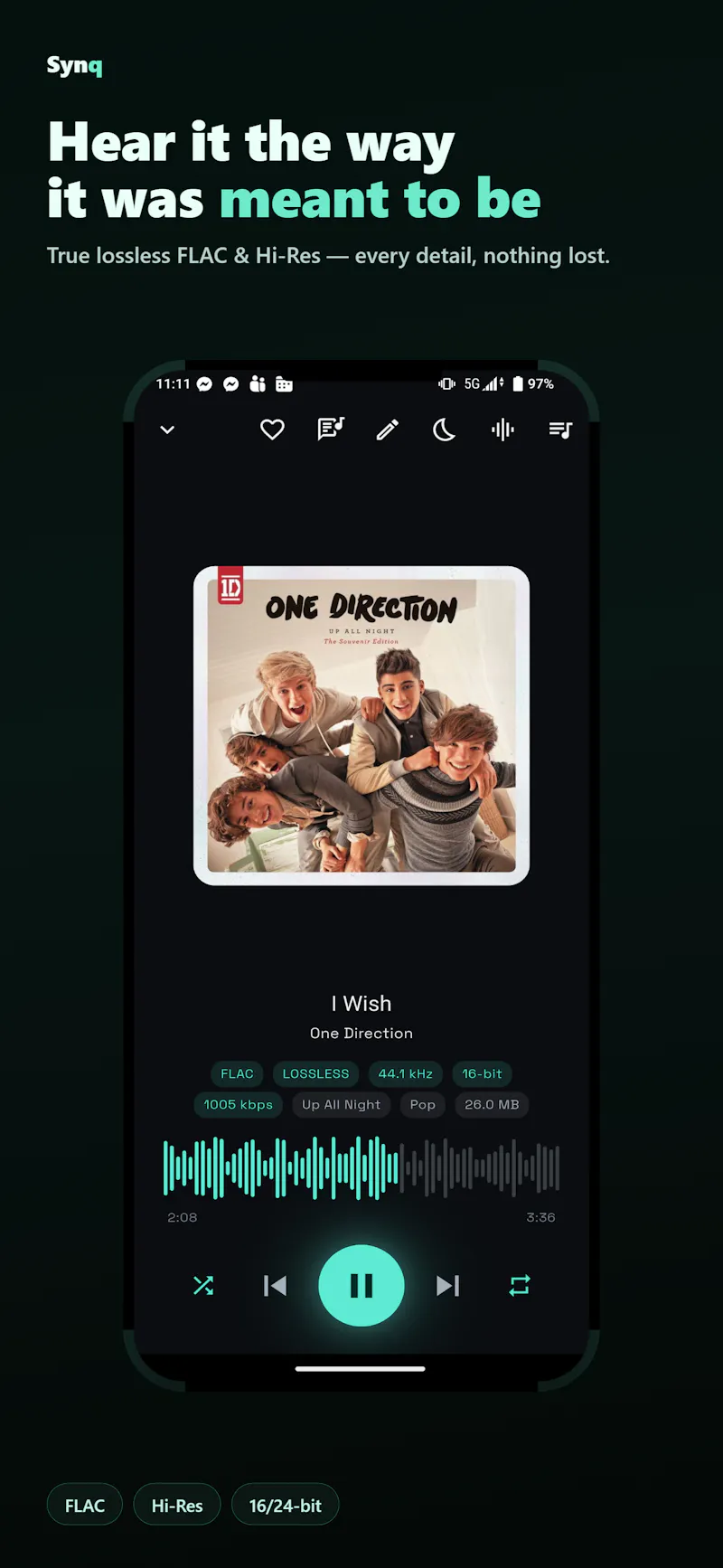 Synq - Hires Offline Music screenshot 5