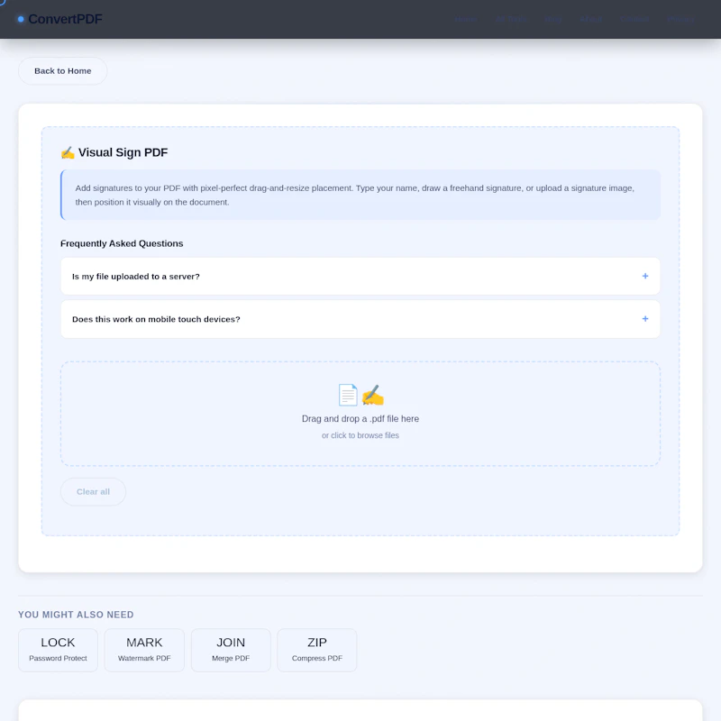 ConvertPDF screenshot 2