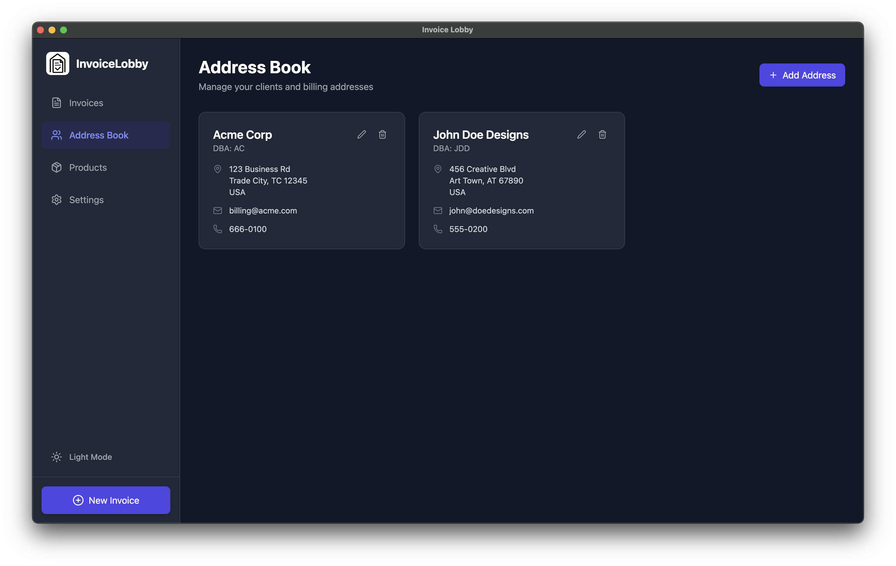 InvoiceLobby - Screenshot 2 showing product features and functionality