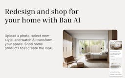 Bau: AI Interior Designer media 1