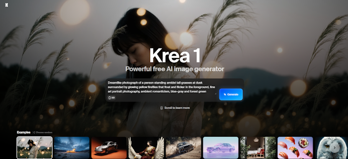Krea 1产品图