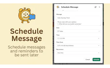 Schedule Message gallery image