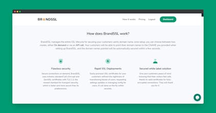 BrandSSL API gallery image