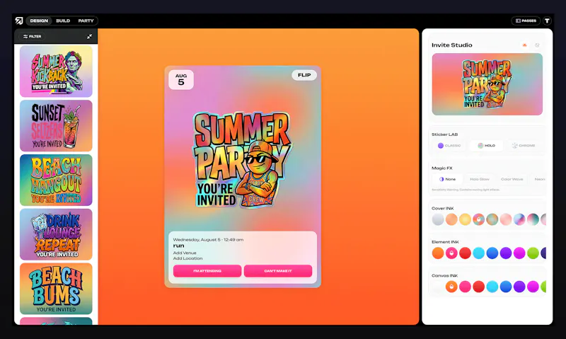 Sendtable screenshot 1