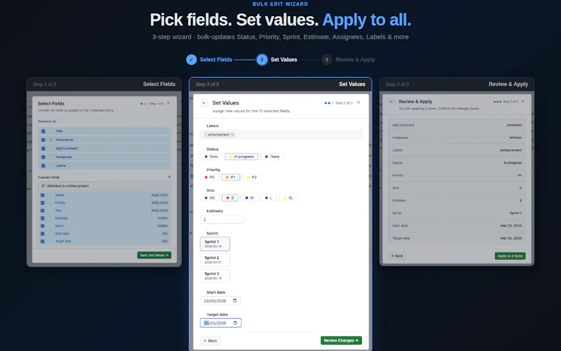Refined GitHub Projects screenshot 2