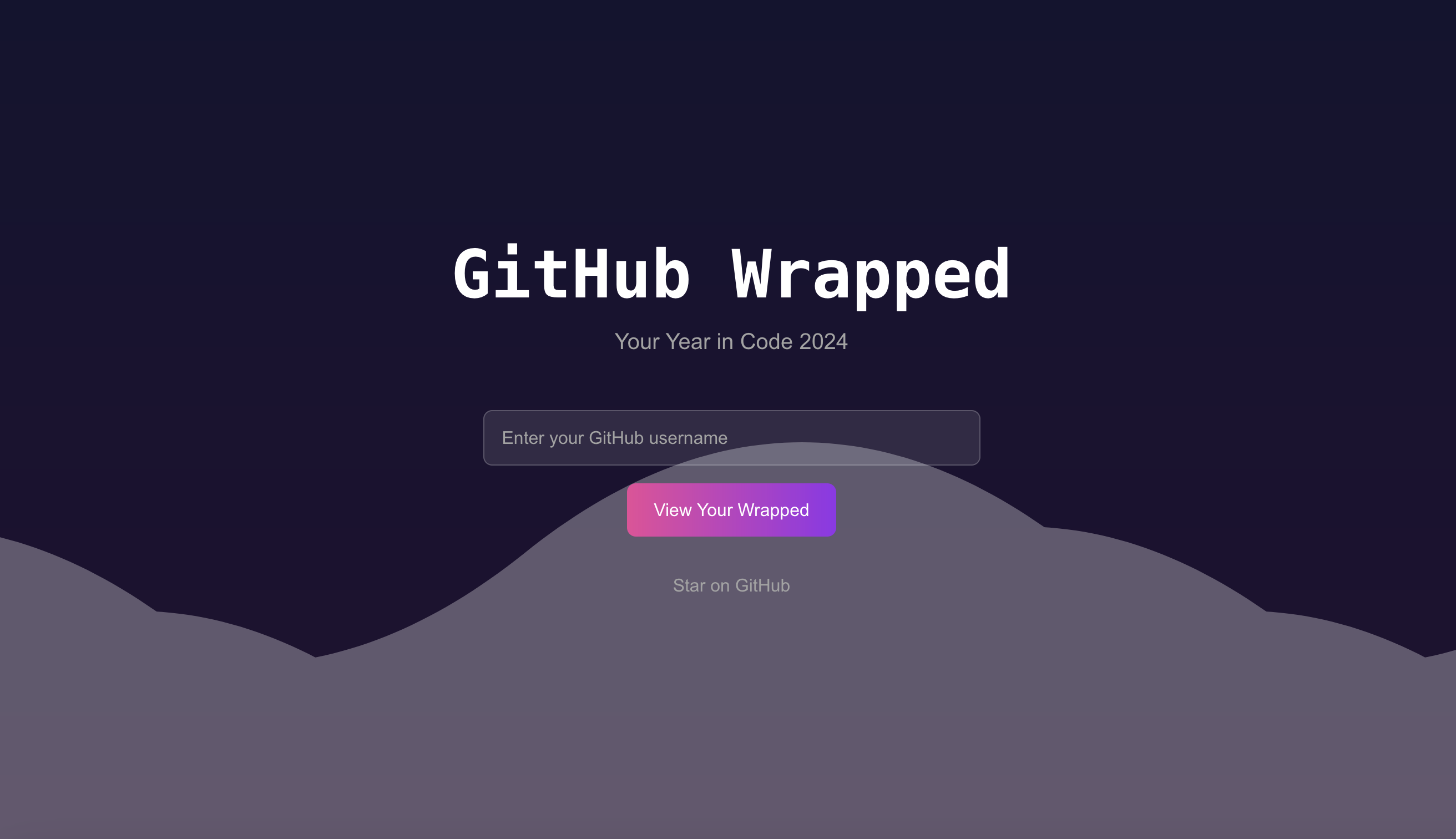 GitHub Wrapped gallery image