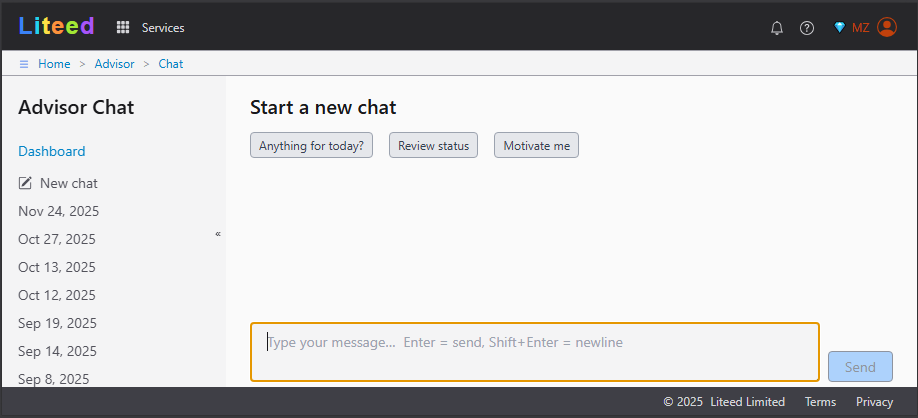 Liteed AI Advisor gallery image