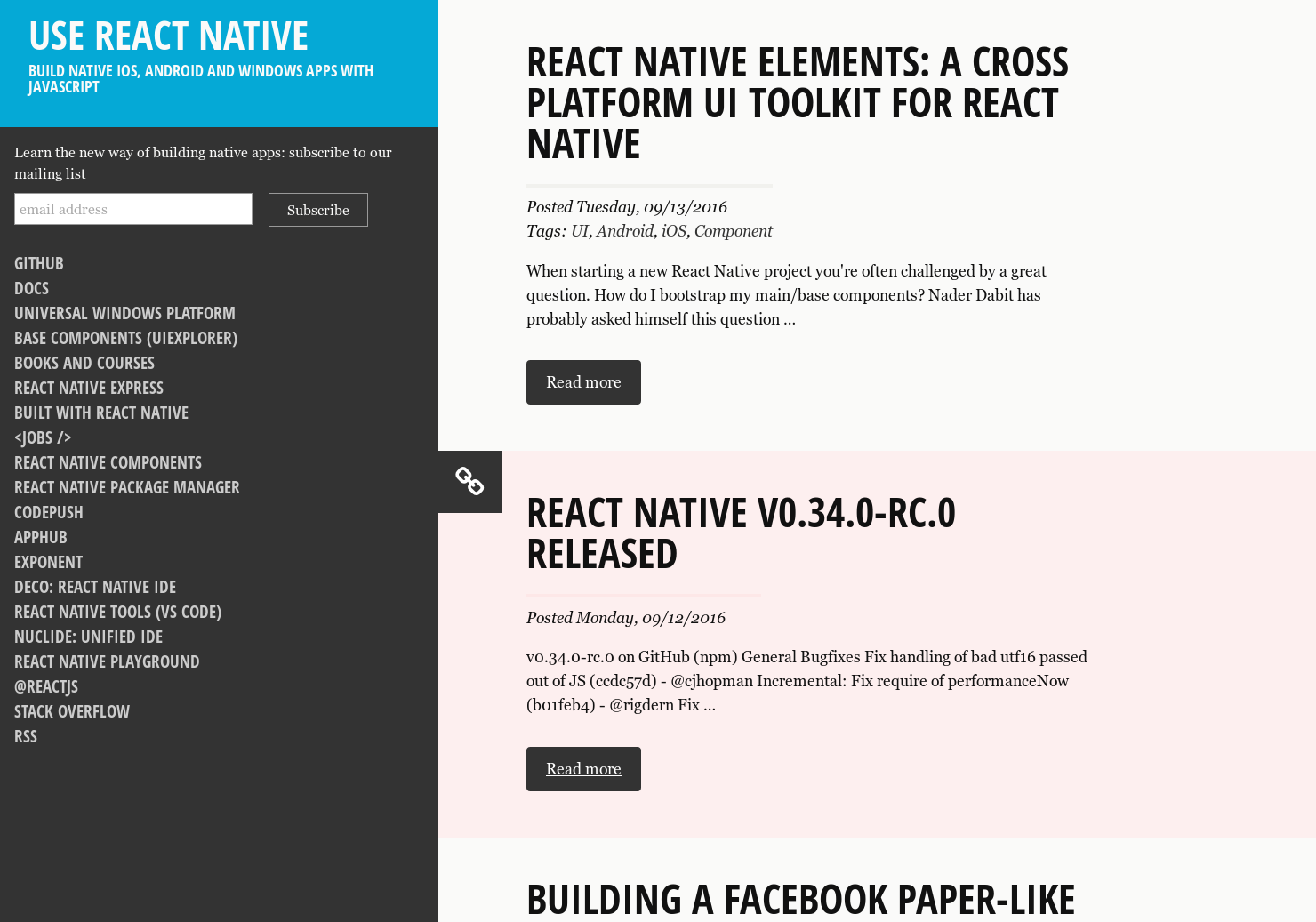 Use React Native