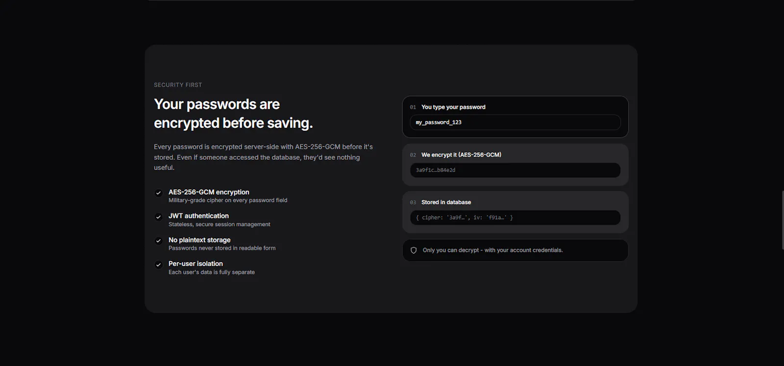 IDVault screenshot 3