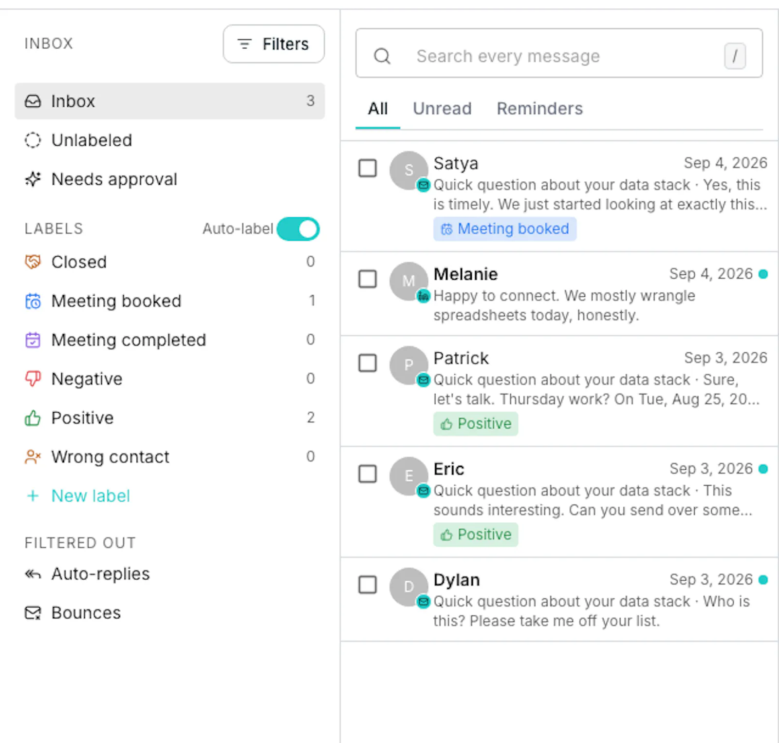 Oneprofile screenshot 3