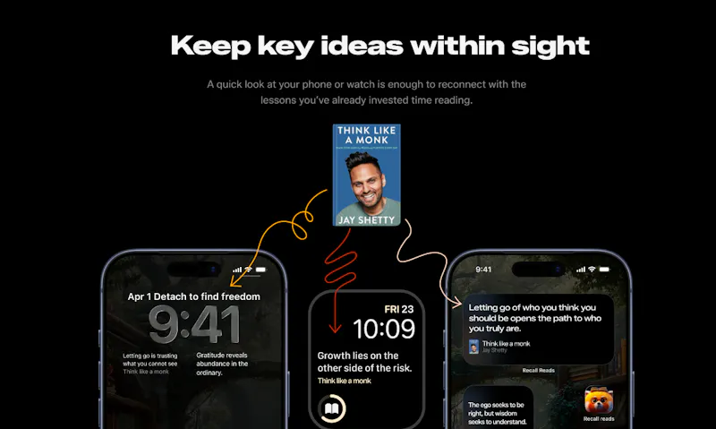 Recall Reads screenshot 2