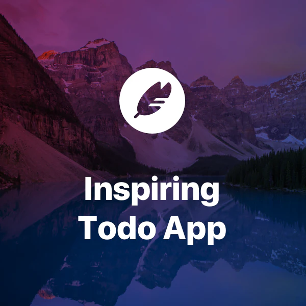 Inspiring Todo App