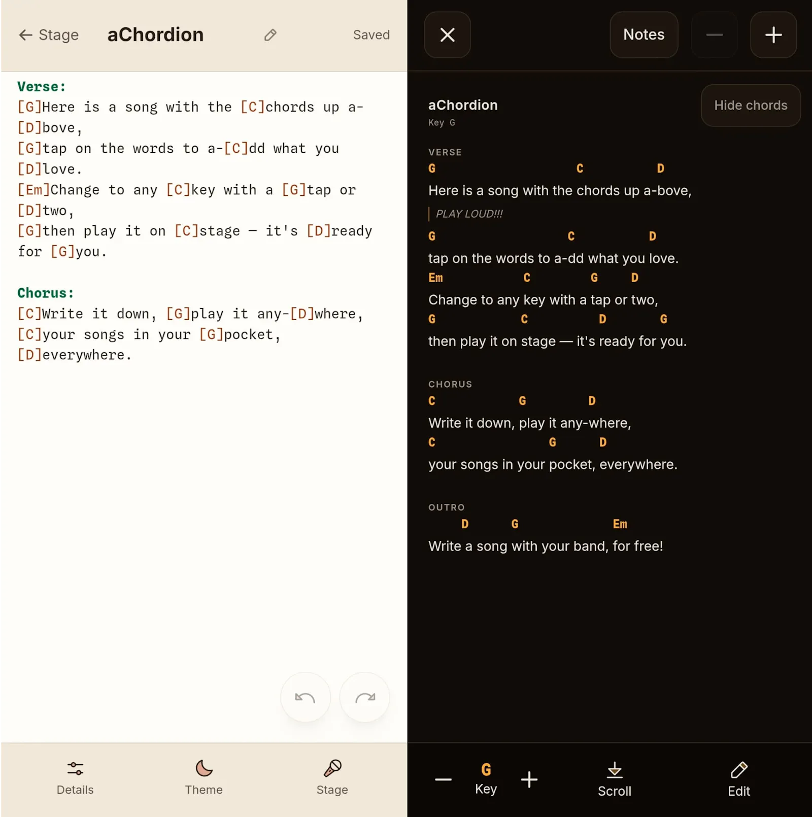 aChordion screenshot 3