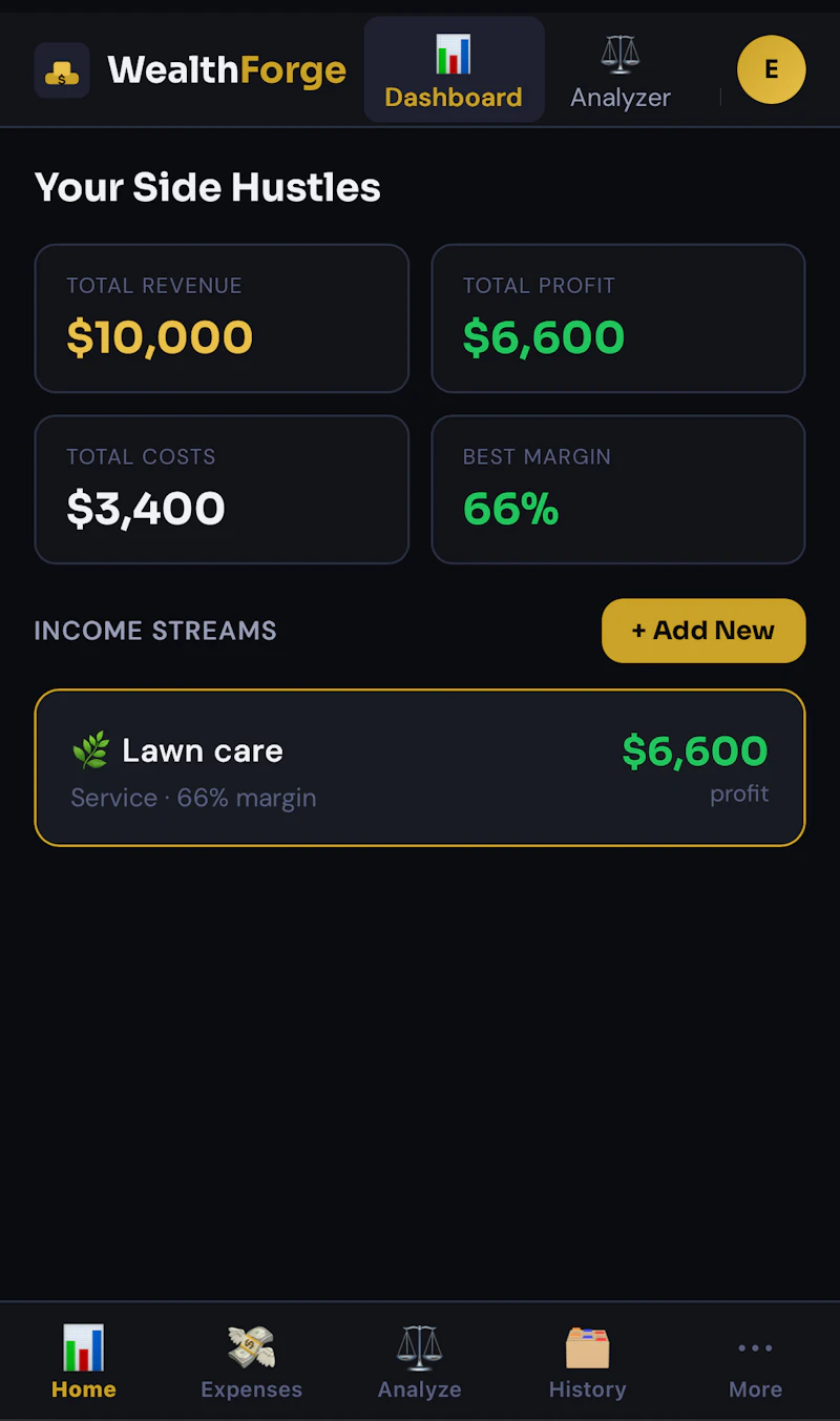 WealthForge screenshot 2