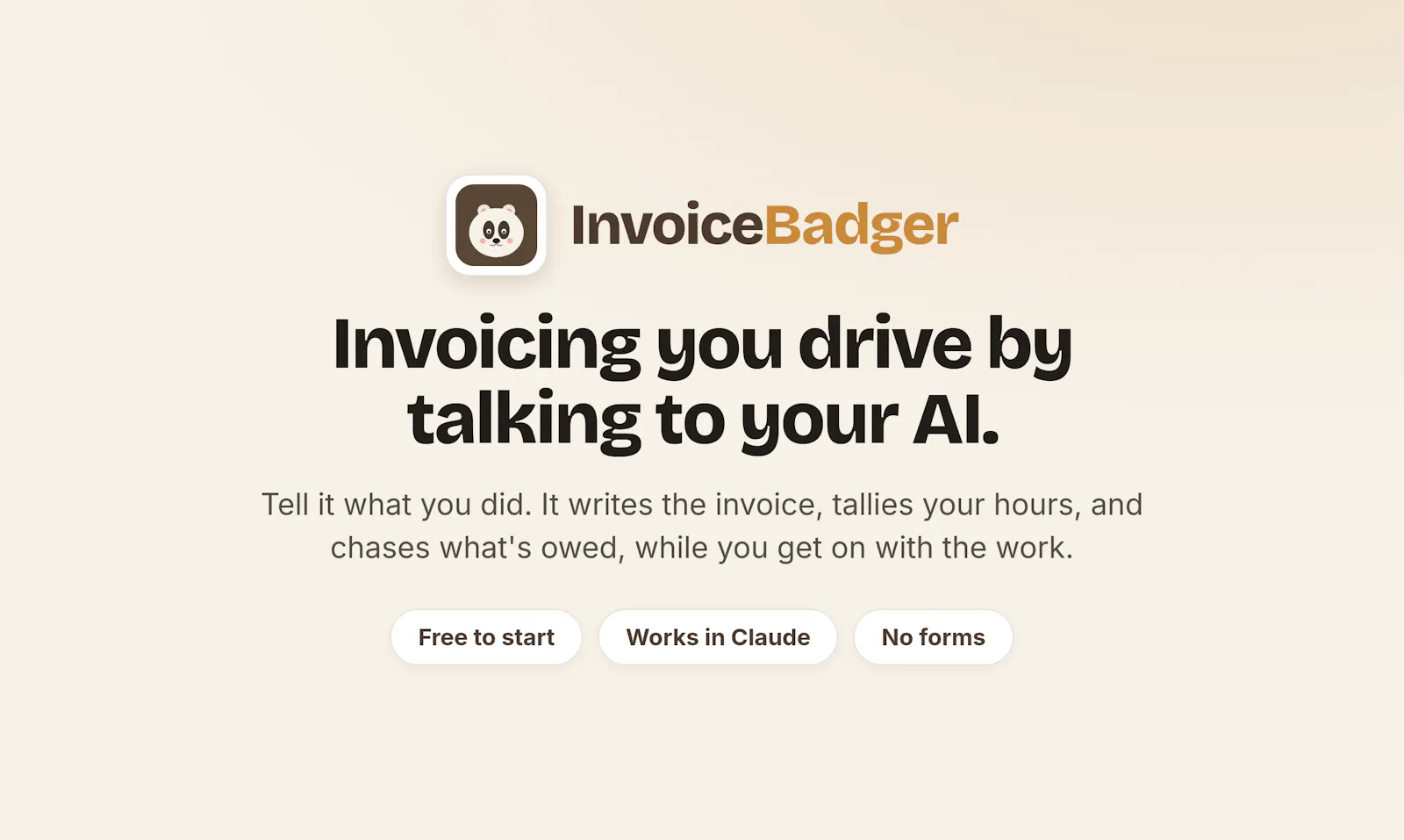 Invoice Badger screenshot 1