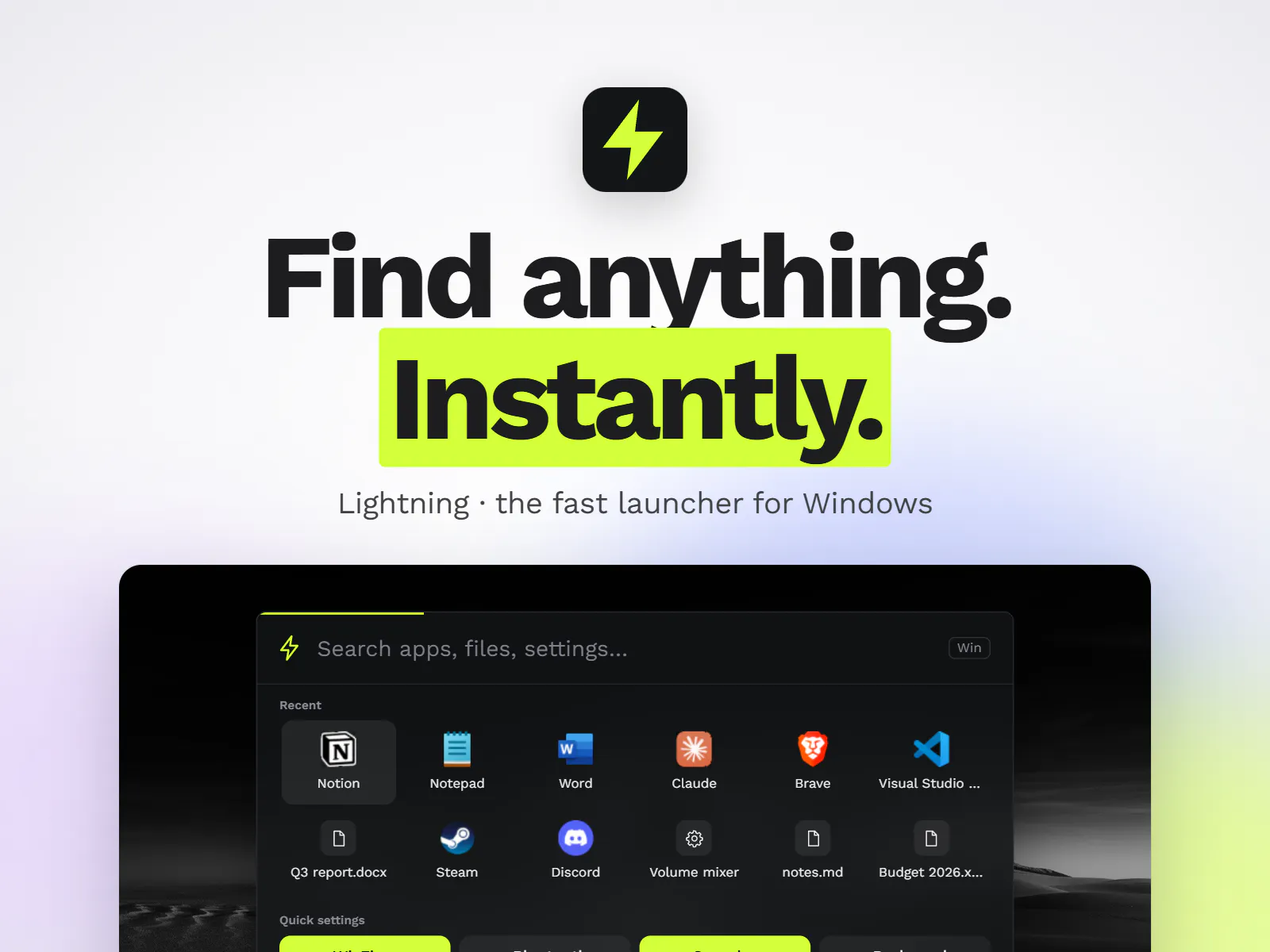 Lightning screenshot 2
