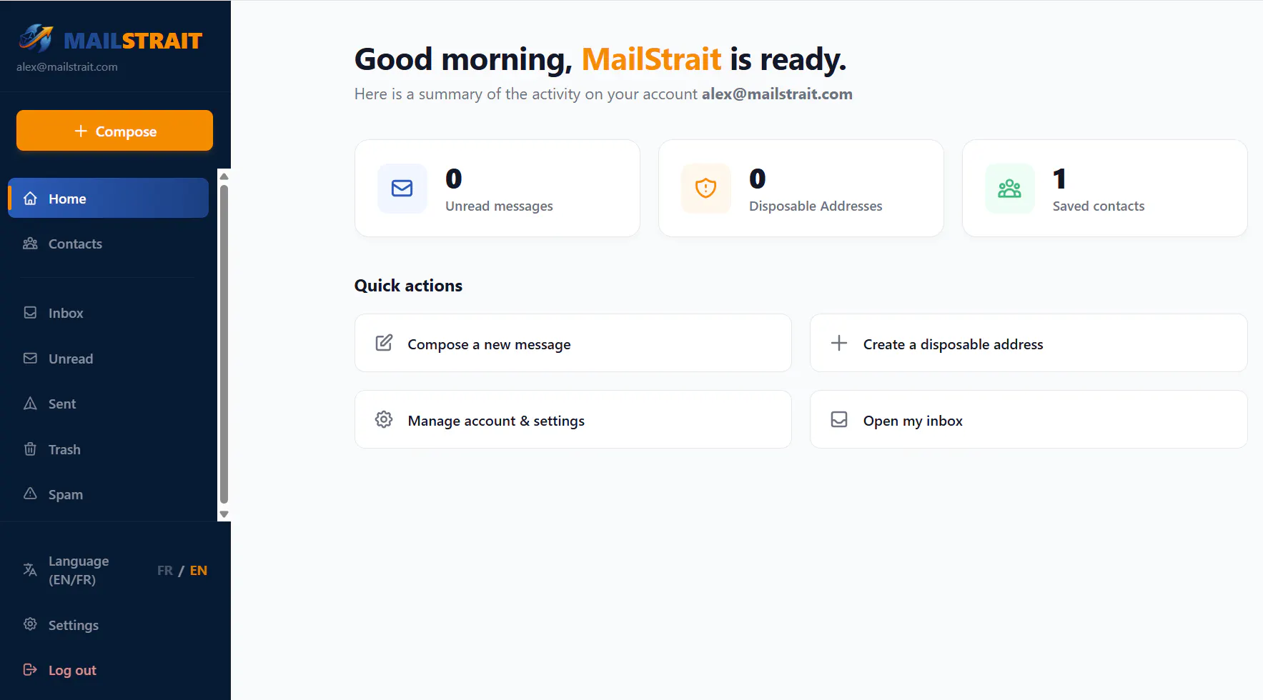 MailStrait 제품 배너