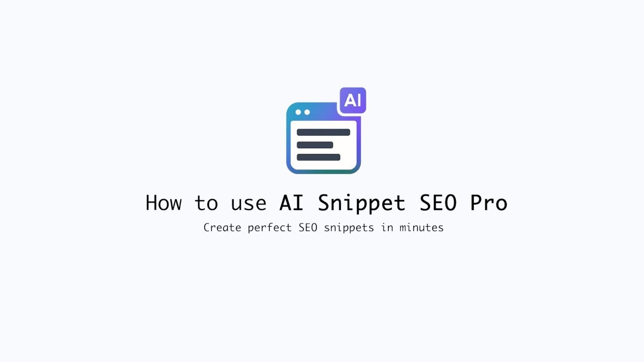 AI Snippet SEO Pro gallery image