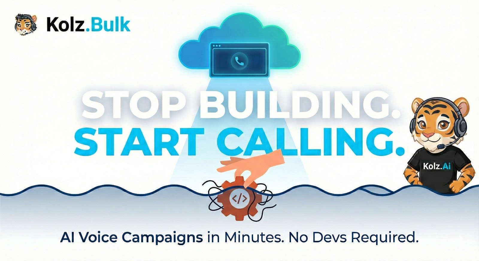 Kolz Bulk – AI Bulk Calling Platform gallery image