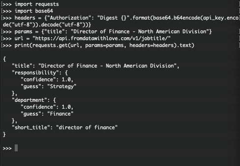 Lead Enrichment API by From Data With Love gallery image