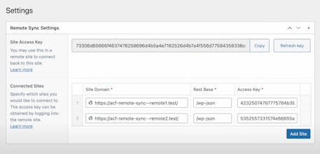ACF Remote Sync gallery image