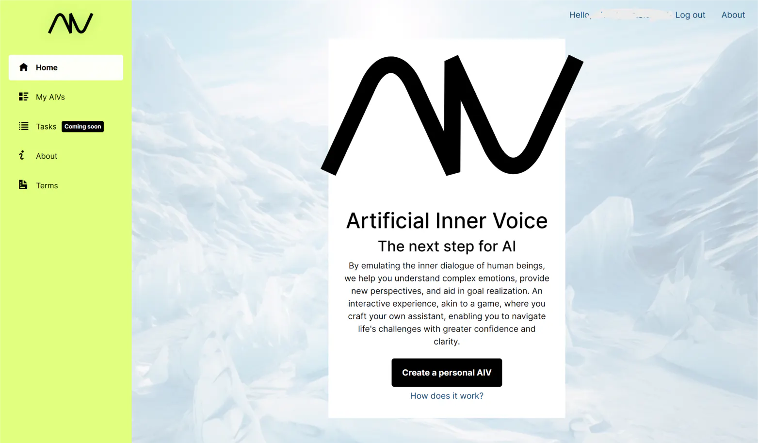 Artificial Inner Voice (AIV) gallery image