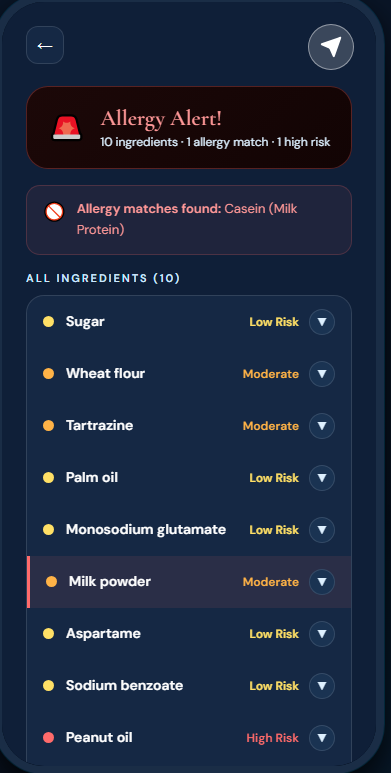 Product Check - Screenshot 4 showing product features and functionality