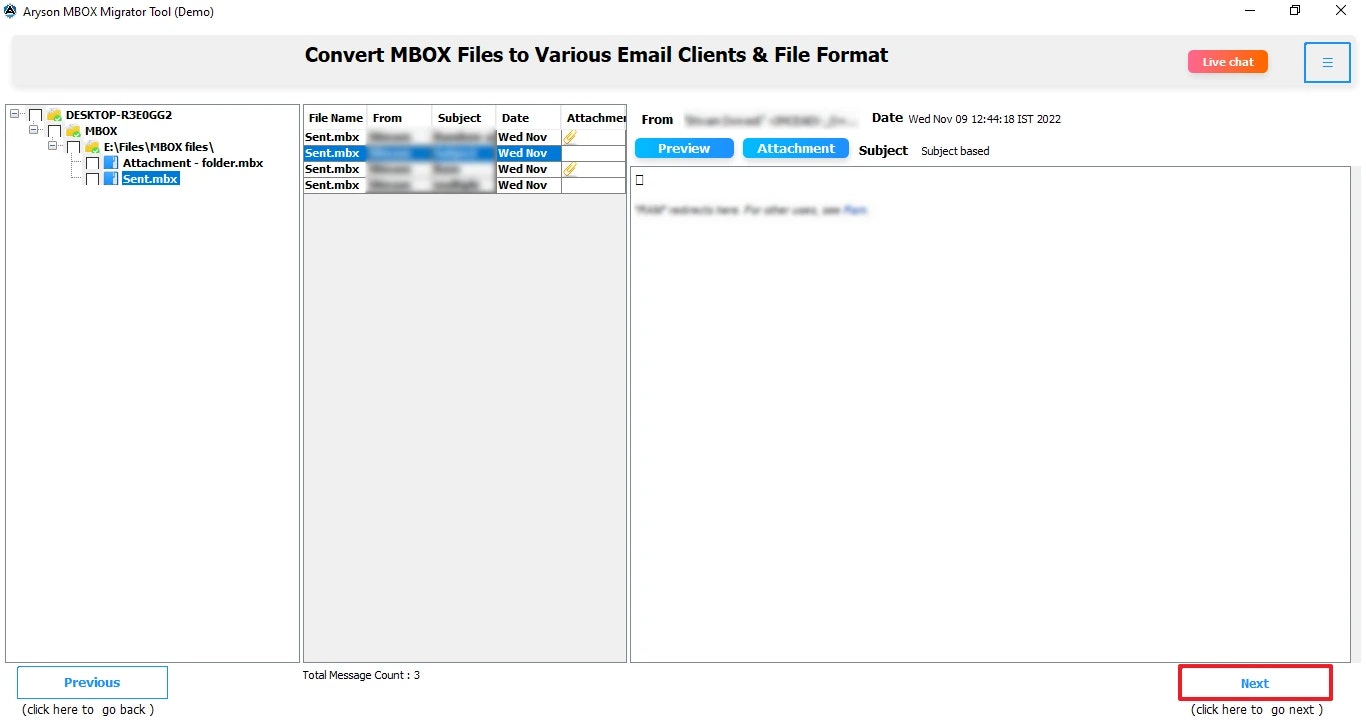 Aryson Pocomail to Outlook Converter media 3