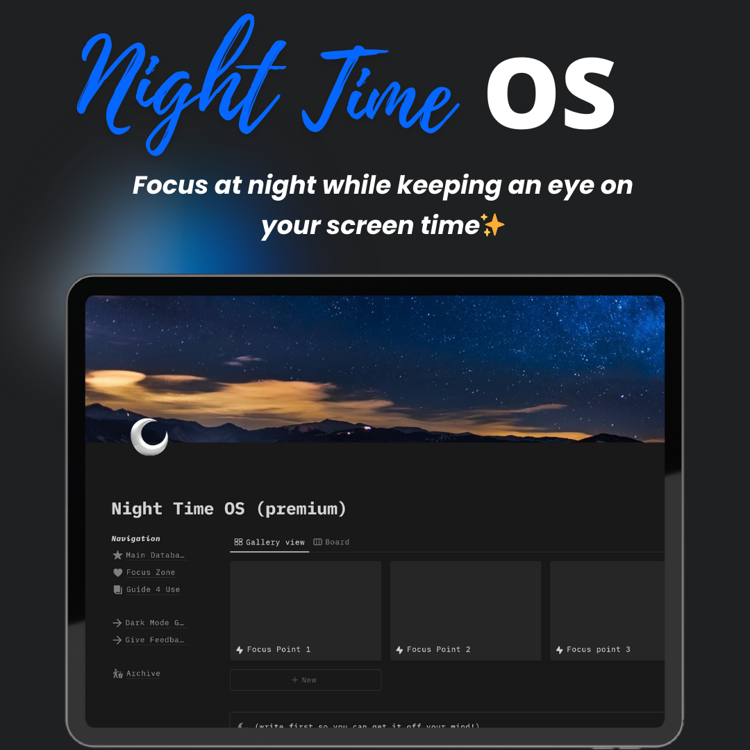 Night Time OS