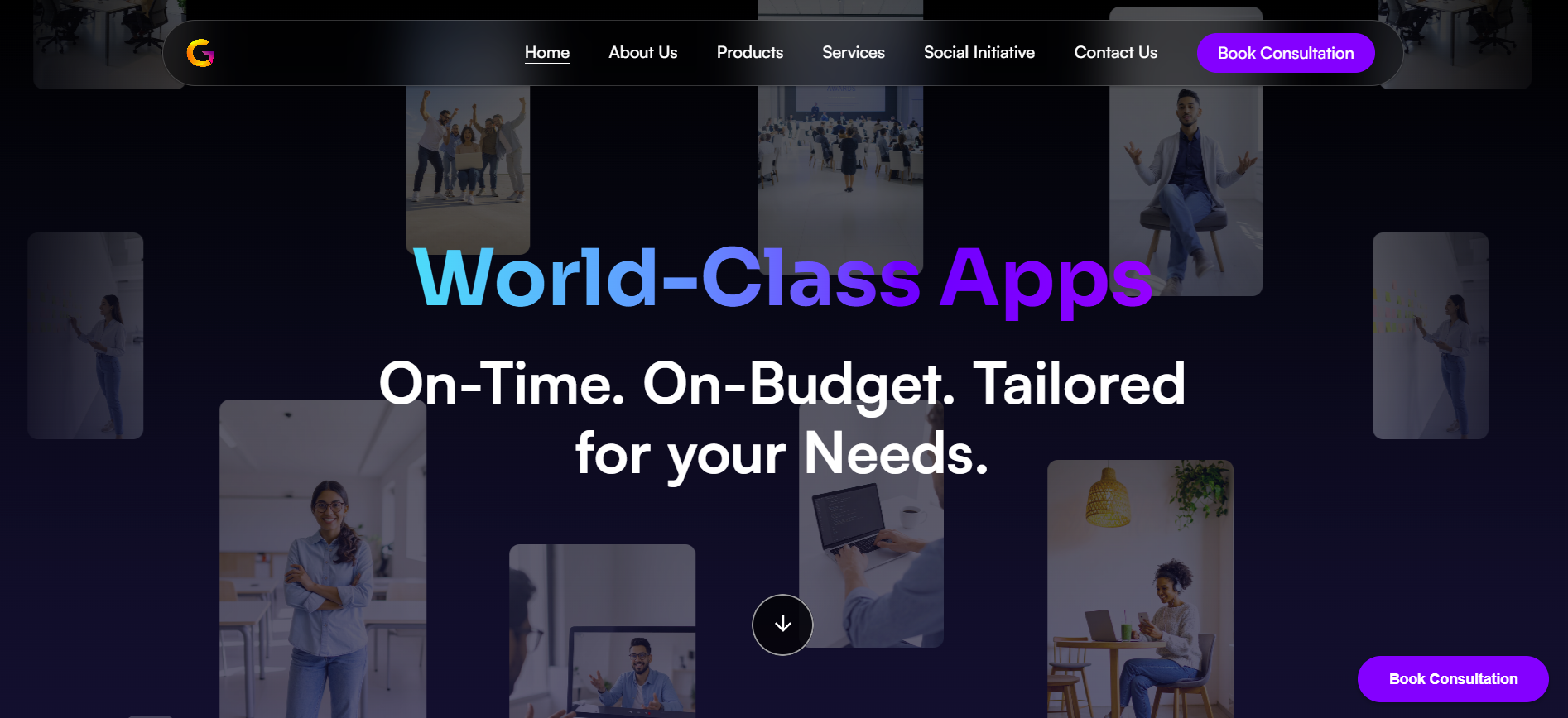 GoldenAxe Technology Solutions - Main product screenshot demonstrating key features and user interface