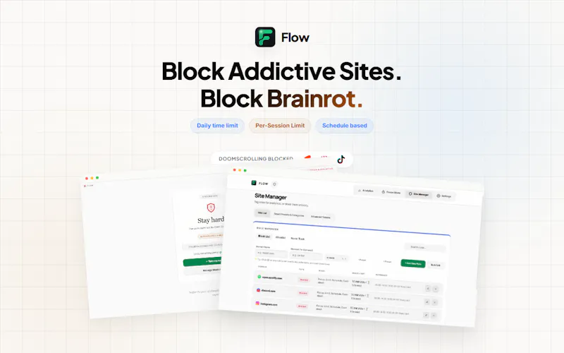 Flow - Website Blocker & Habit Tracker screenshot 4
