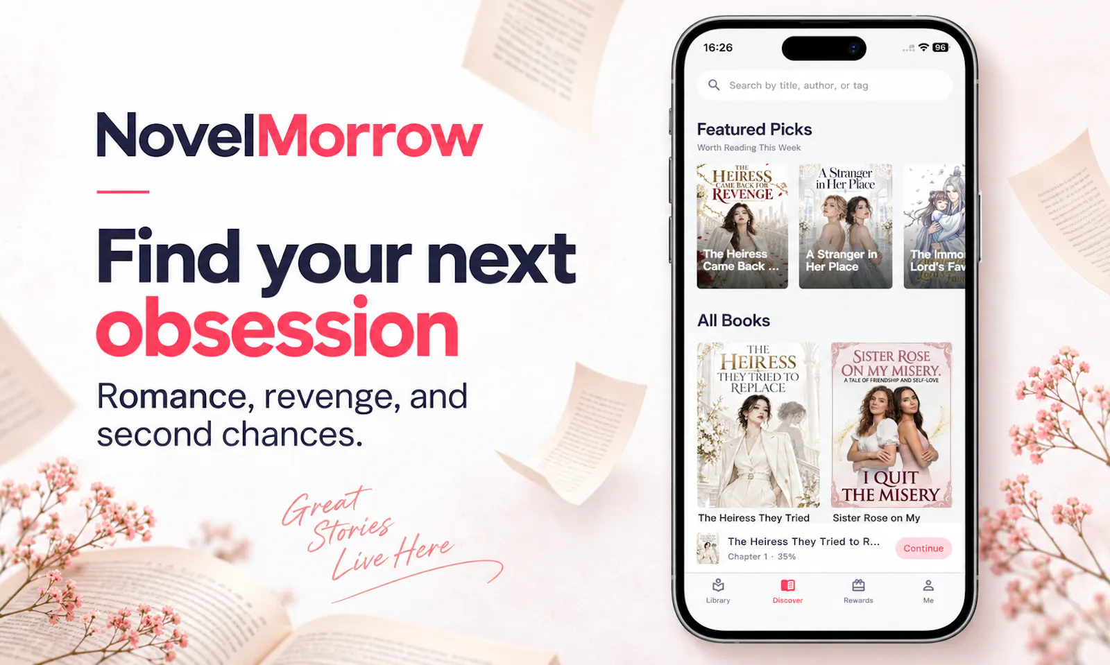 NovelMorrow screenshot 1