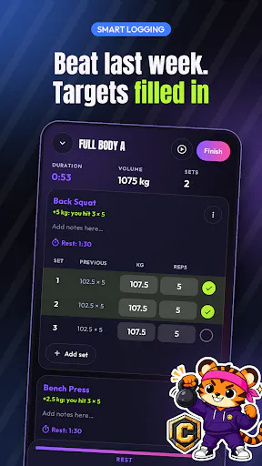 Kyulift: Gym Workout Tracker gallery image