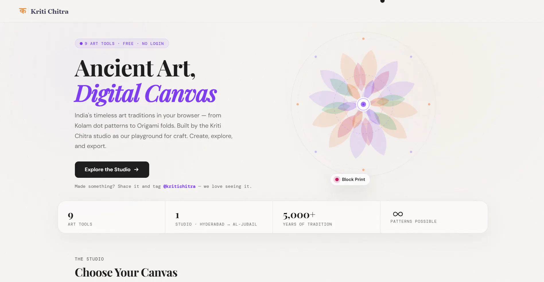 Kriti Chitra — The Art of Making Visuals gallery image