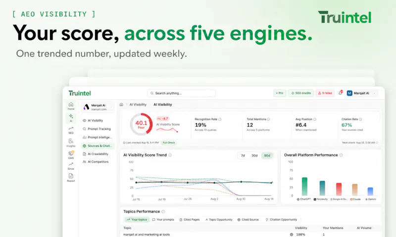 TruIntel screenshot 3