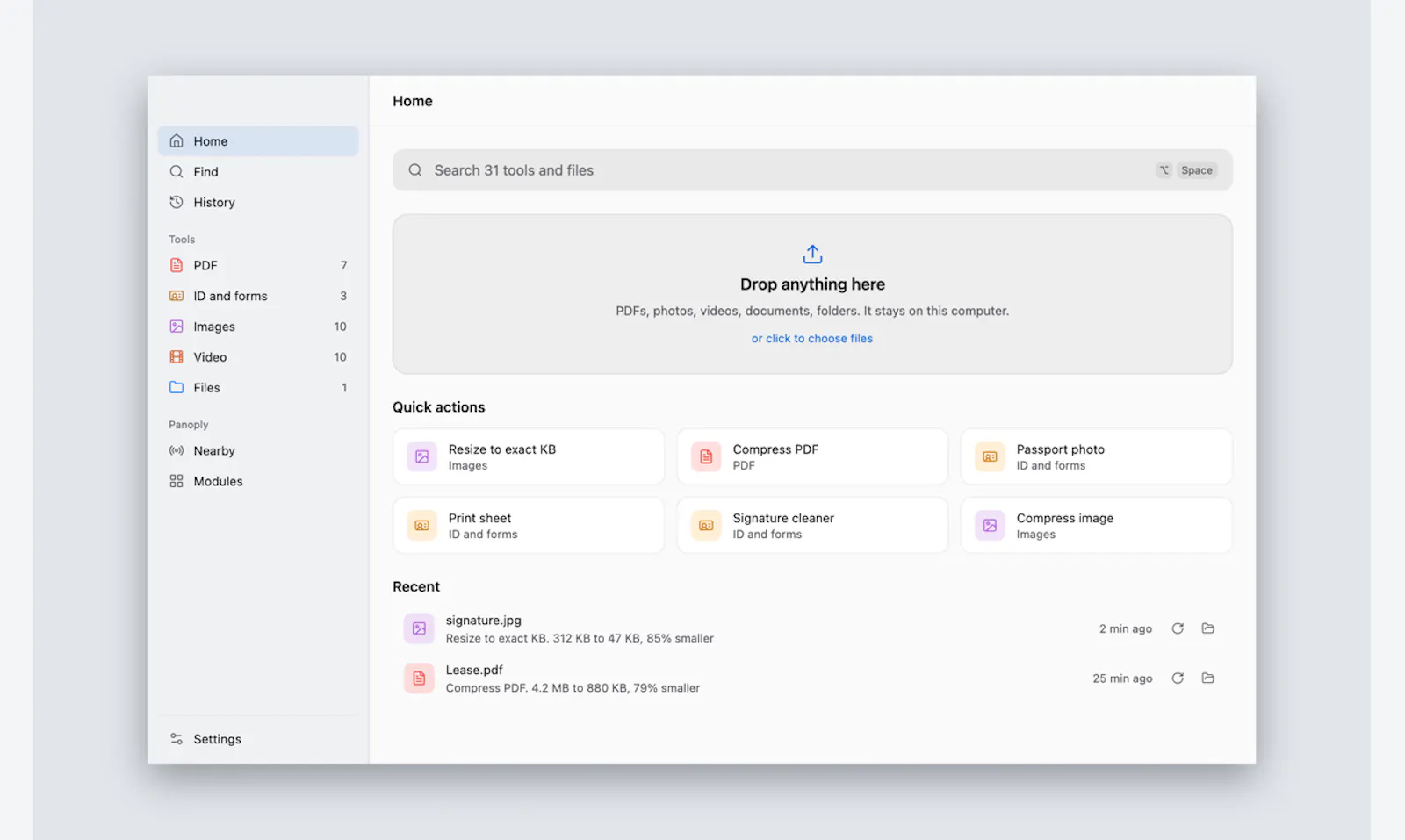 Panoply screenshot 2
