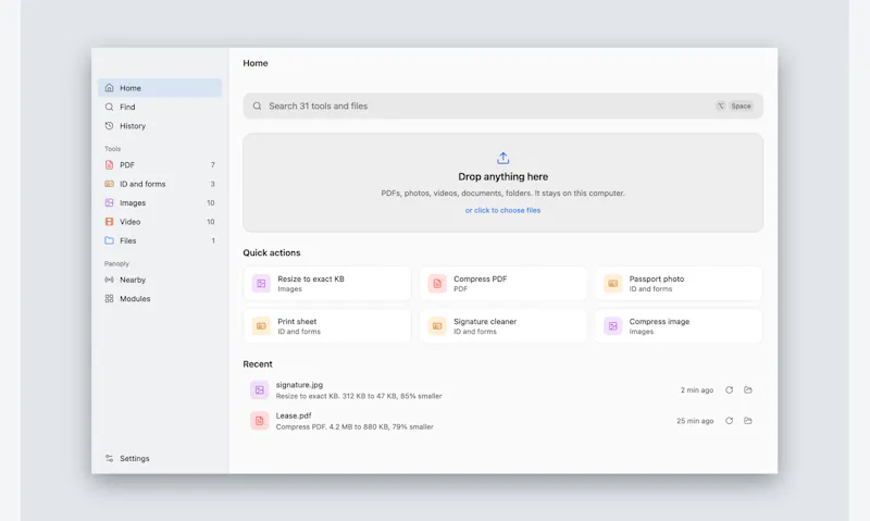 Panoply screenshot 2