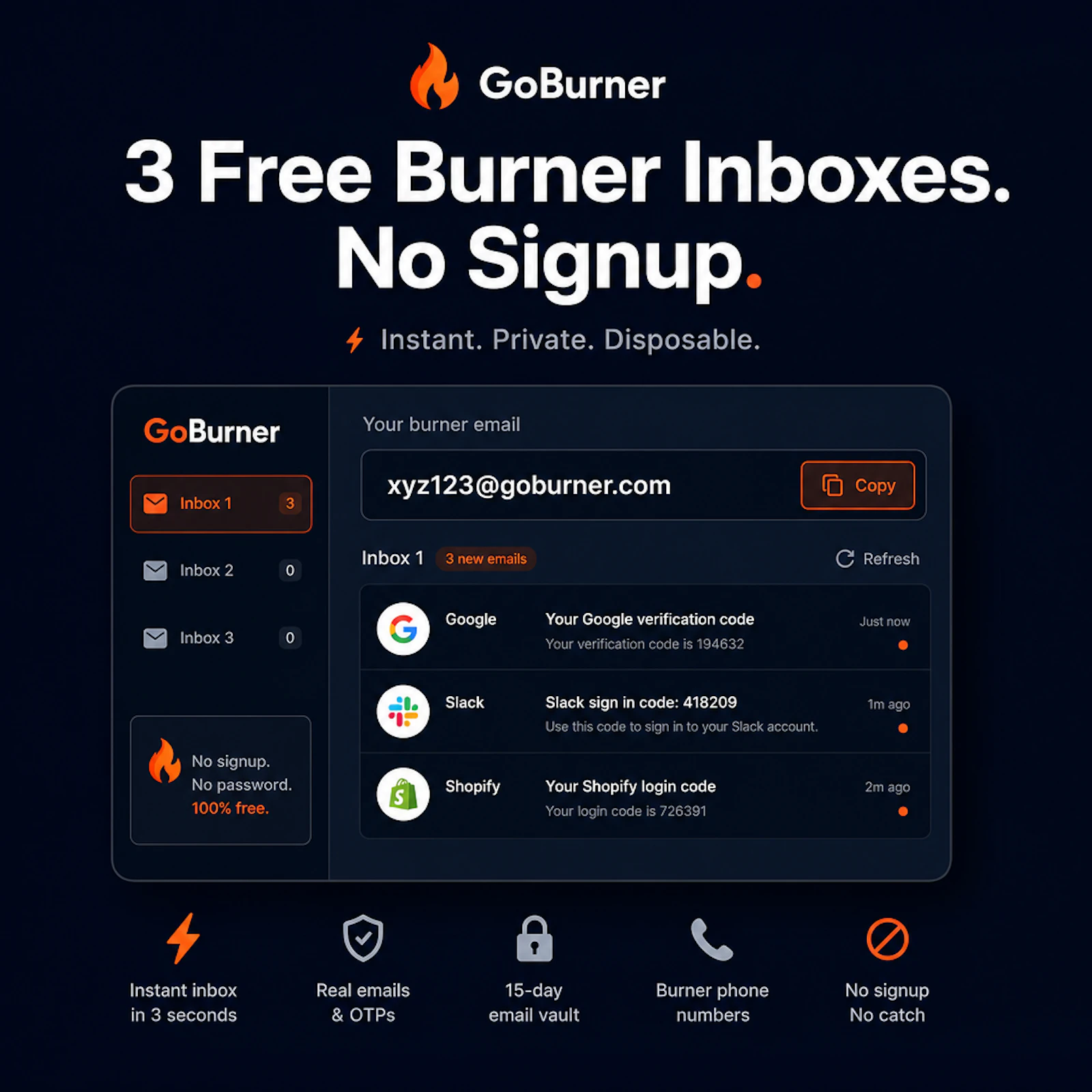 GoBurner screenshot 2