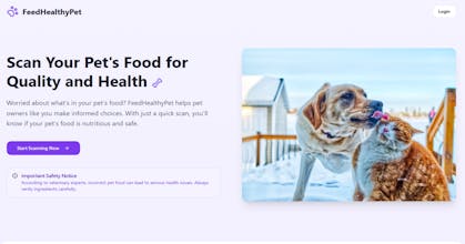 FeedHealthyPet: Analyze Pet Food gallery image