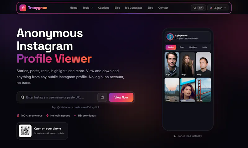 Tracygram screenshot 2