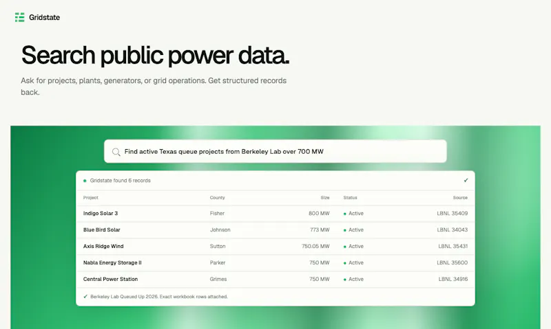 Gridstate screenshot 1