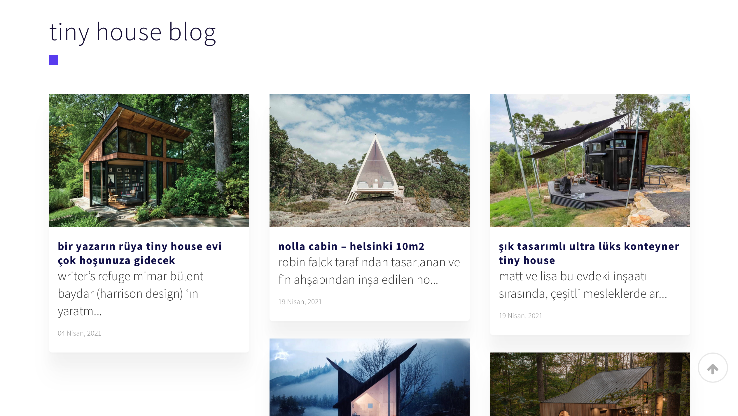 a tiny house community  gallery image