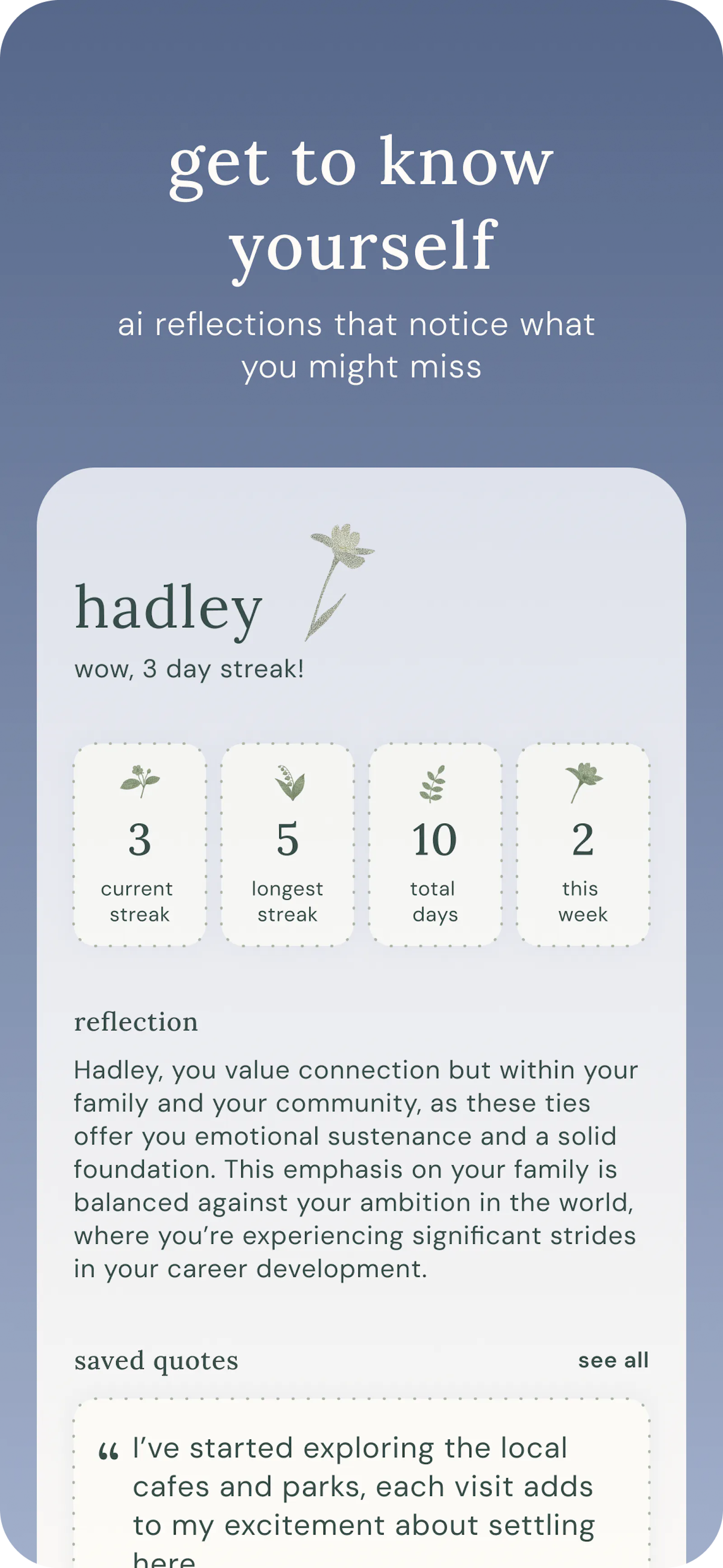 Joice: Journal by Conversations screenshot 3